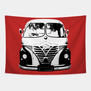 Foden S21 1960s classic heavy lorry monoblock black/white Tapestry