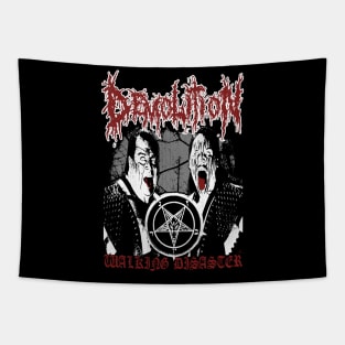 "DEMOLITION (black metal)" Tapestry