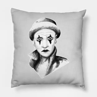 sad clown Pillow