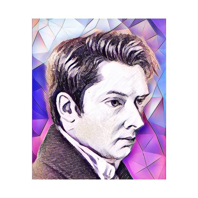 William Hazlitt Pink Portrait | William Hazlitt Artwork 8 by JustLit