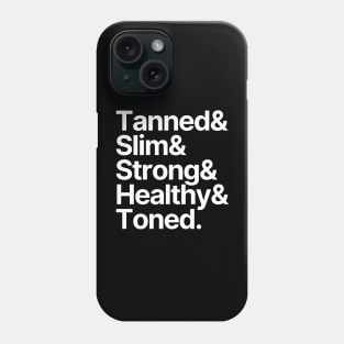 Fitness | Tanned Slim Strong Healthy Toned Phone Case