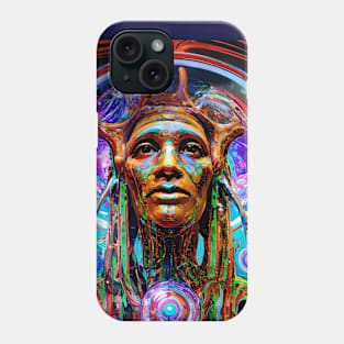 Techno-Shaman (1) Phone Case