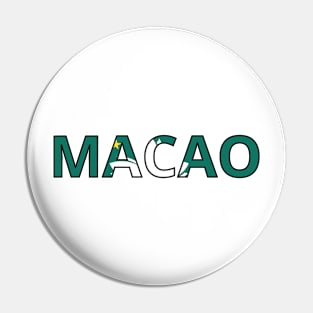 Drapeau Macao Pin