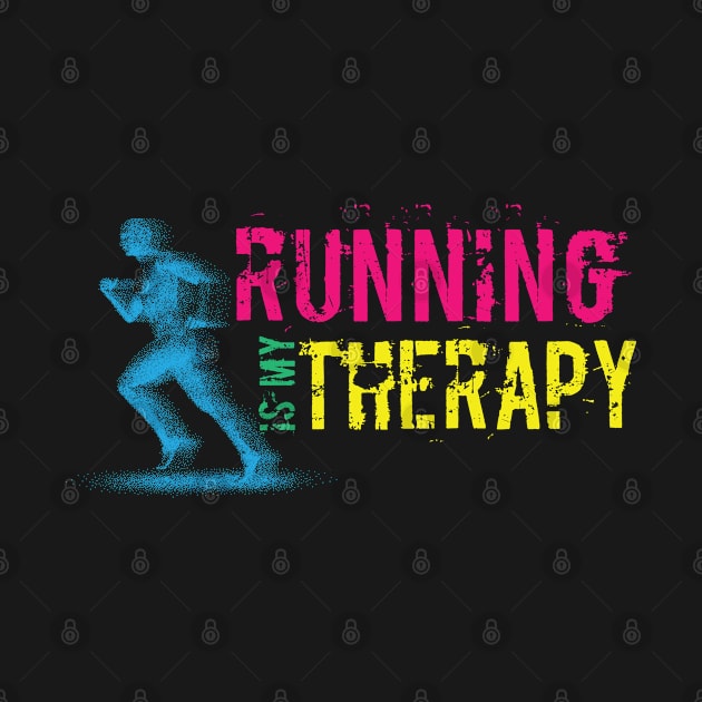 Running - Running Is My Therapy by Kudostees