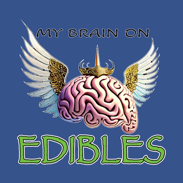 My Brain on Edibles by Wickedcartoons