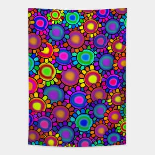 TRIPPY Flowers Hippy Lifestyle Tapestry