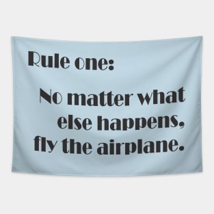 Fly the aeroplane Tapestry