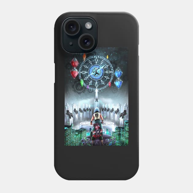 The Final Battle (Kingdom Hearts DDD Poster) Phone Case by Arcanekeyblade5