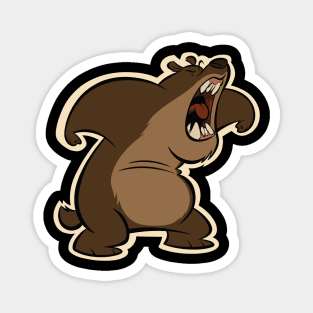 Roaring Bear Magnet