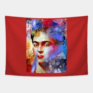 Kahlo Painted Tapestry