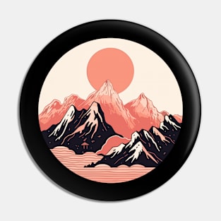 Mountain Minimalist Pin