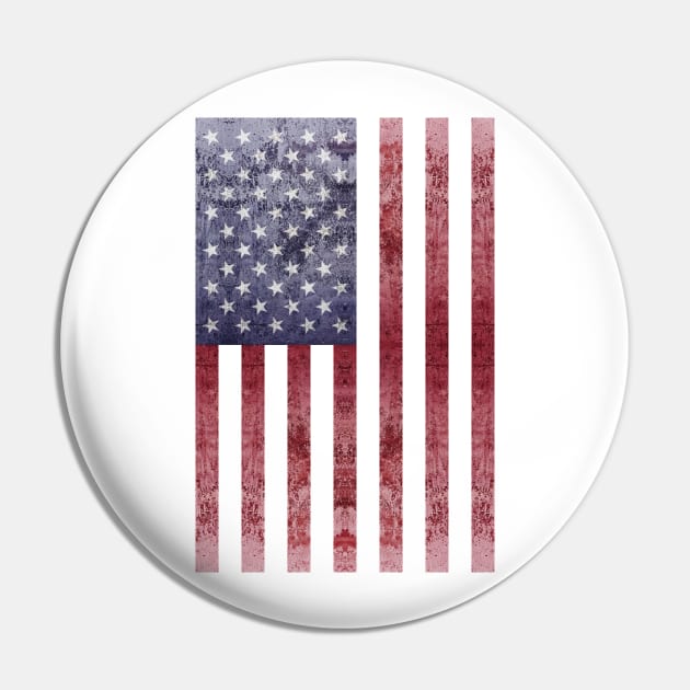 Flag of the United States of America Pin by StudioGrafiikka