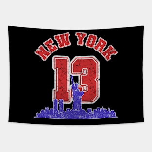 New York Vintage Varsity 13 Tapestry