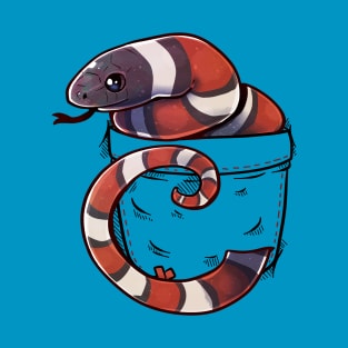 Pocket Cute Mexican Milk Snake T-Shirt