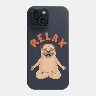 Dog Pug Relax Phone Case