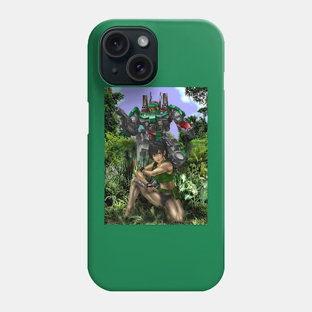 Cassie and Patty Phone Case by Oswald's Oddities