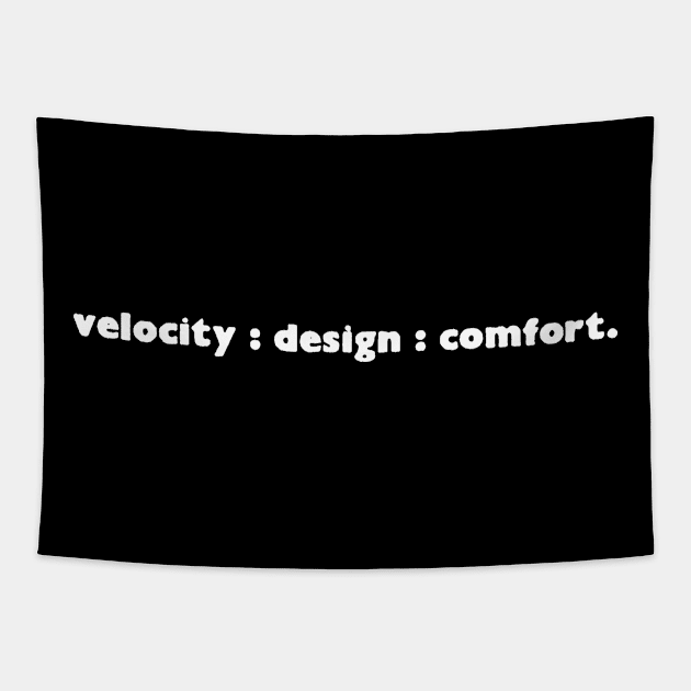 Velocity : Design : Comfort. Vintage Design Tapestry by SOMASHIRTS