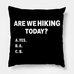 Funny Hiking Lover Unique Hiker Pillow