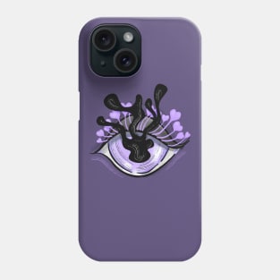 Purple Eye Creepy Cute Pastel Goth Phone Case