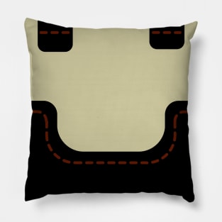 Tote bag vintage suitcase look : Pillow