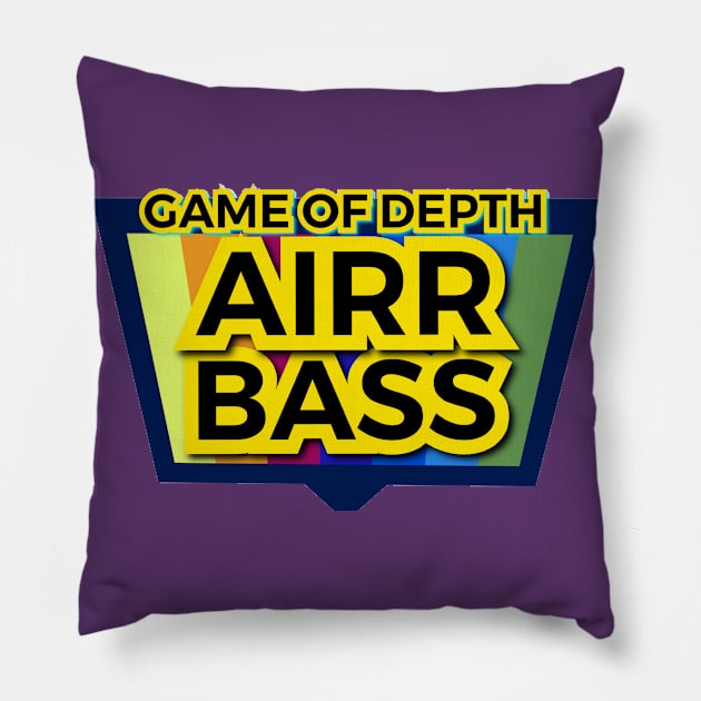 AIRR BASS Pillow by Elvira Khan