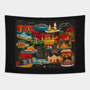 All About Australia Tapestry