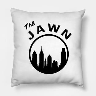 The Jawn - White/Black Pillow