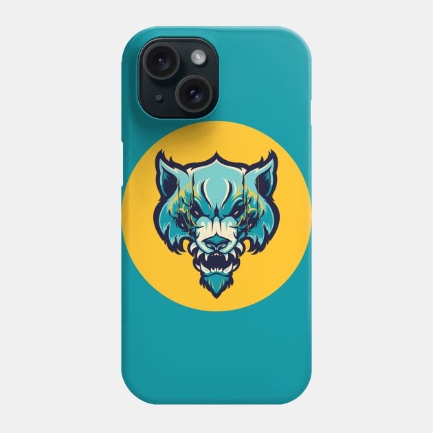 Big Bad Wolf Phone Case by Kunstlerstudio