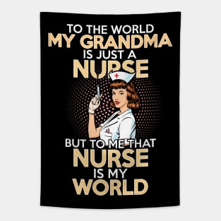 Grandma Nurse Tapestry