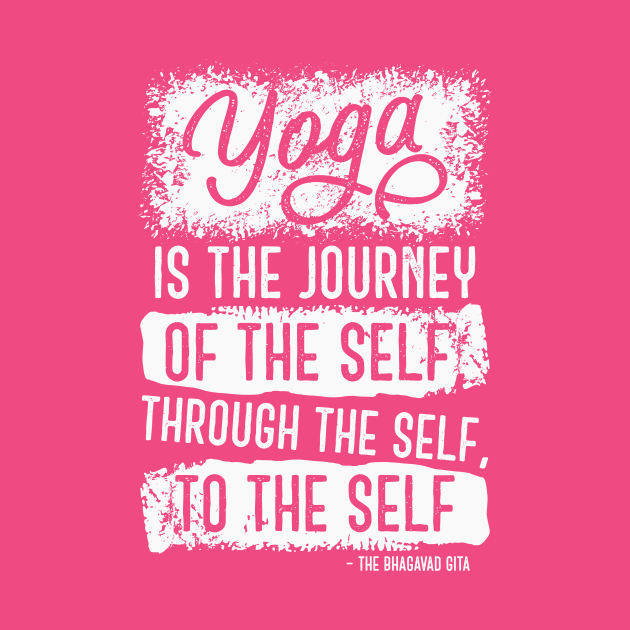 Yoga is the journey of the self through the self, to the self by CatsCrew
