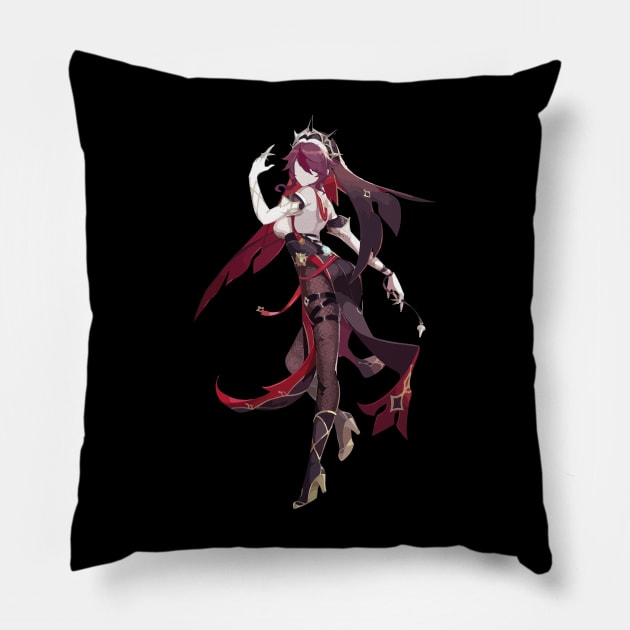 Genshin Impact Rosaria Pillow by Rendigart