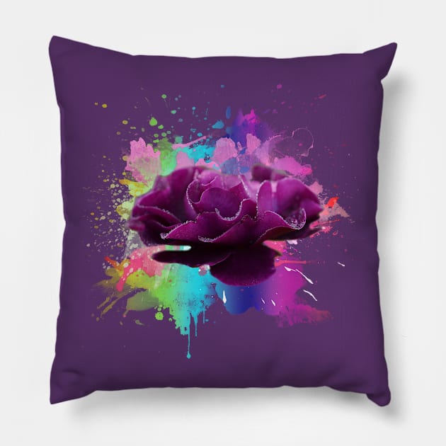 I never promised you a rose garden Pillow by Sinmara