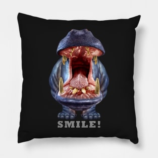 Hippopotamus Smile Pillow