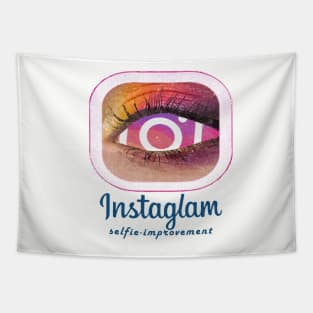 Instaglam: Selfie Improvement Tapestry