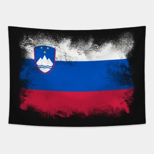 Slovenia Flag Tapestry