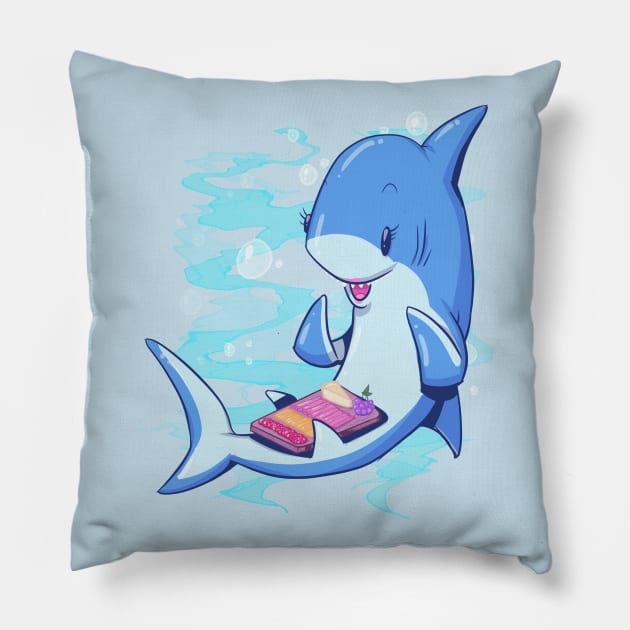 Shark Coochie Pillow by LVBart