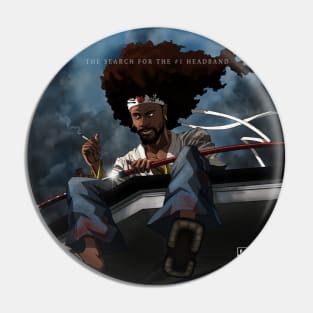 Afro Samurai / J. Cole #3 Pin