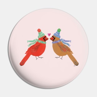 Love Birds Pin