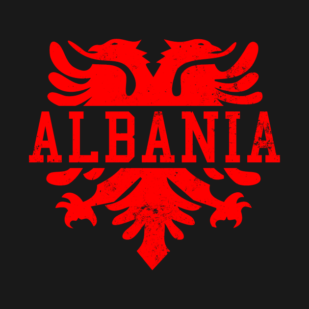 Albania Shirt | Doubleheaded Eagle Gift by Gawkclothing