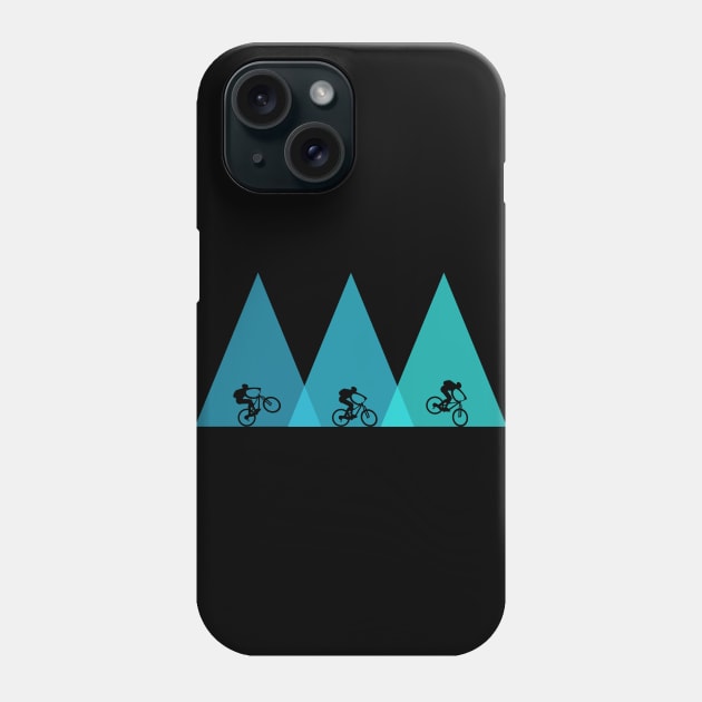 mountain bike mtb cycling gift cyclist mountain biking Phone Case by TheOutdoorPeople