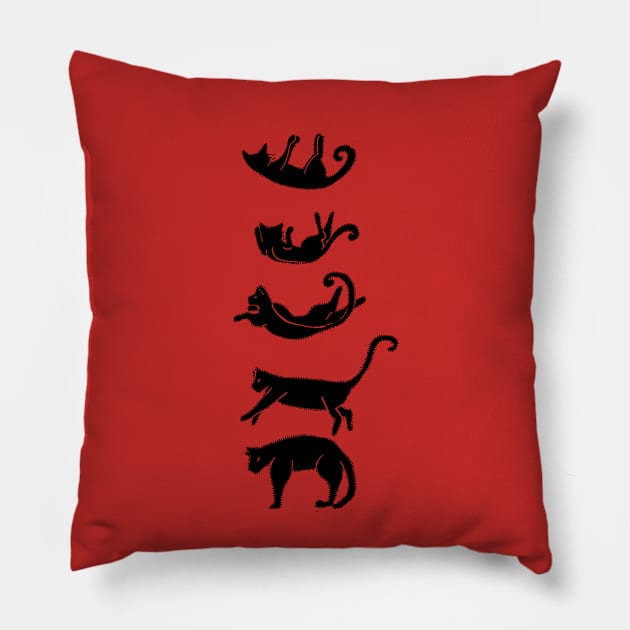 Antigone's cat Pillow by LucyNuzit