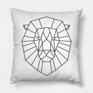 Geometric Lion Pillow