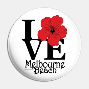 LOVE Melbourne Beach Pin