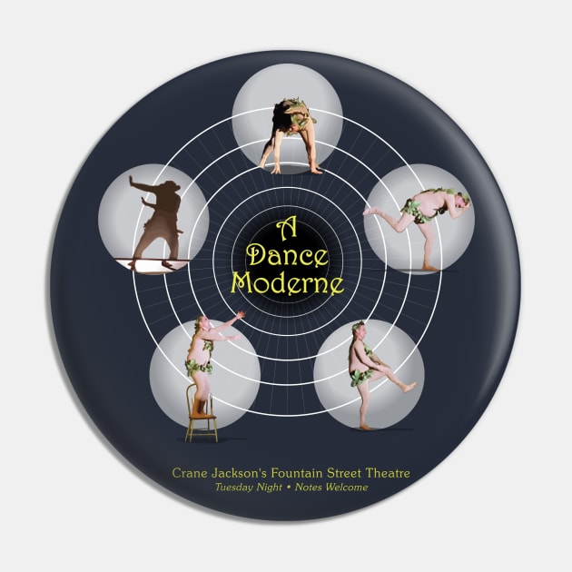 I'm Performing My Dance Quintet...Y'know, My Cycle Pin by Jimb Fisher Art