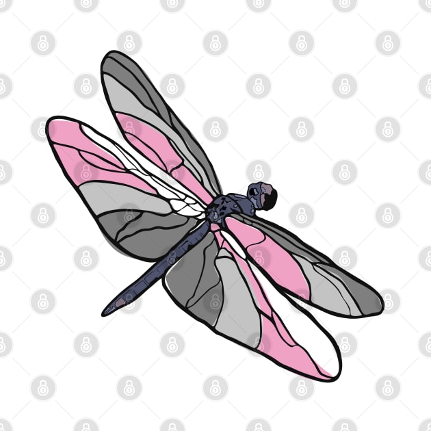 Demigirl Dragonfly by theartfulscientist