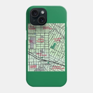 Hoover and Virgil Street Ramble Phone Case