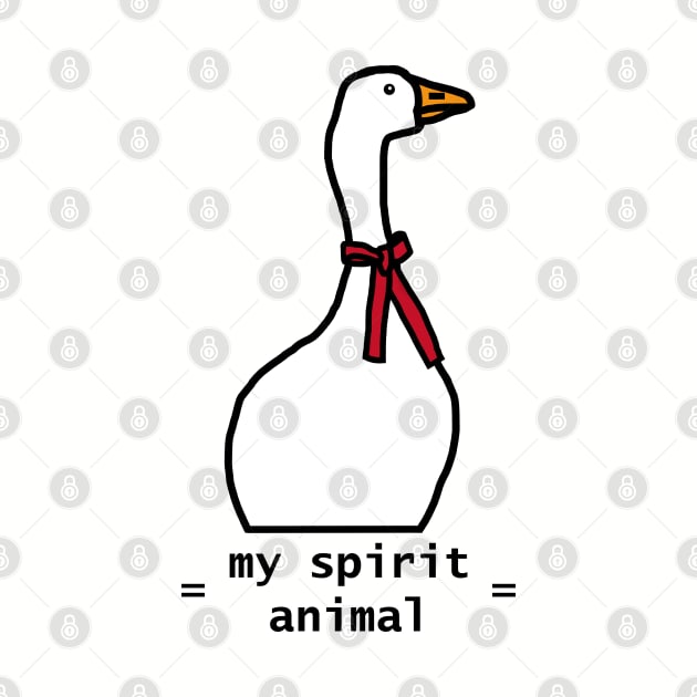 Annoying Meme Goose is my Spirit Animal by ellenhenryart