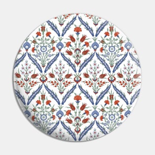 Arabic Turkish pattern #4 - Iznik decor Pin