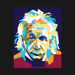 Albert Einstein In WPAP T-Shirt