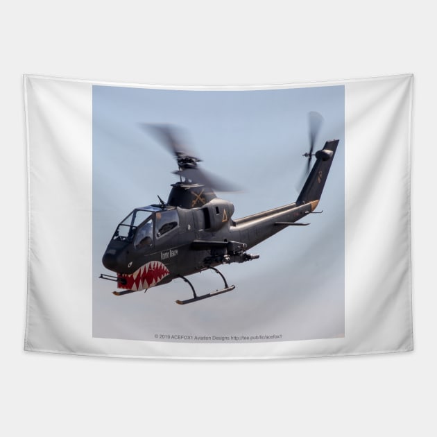 AH-1S Huey Cobra Tapestry by acefox1